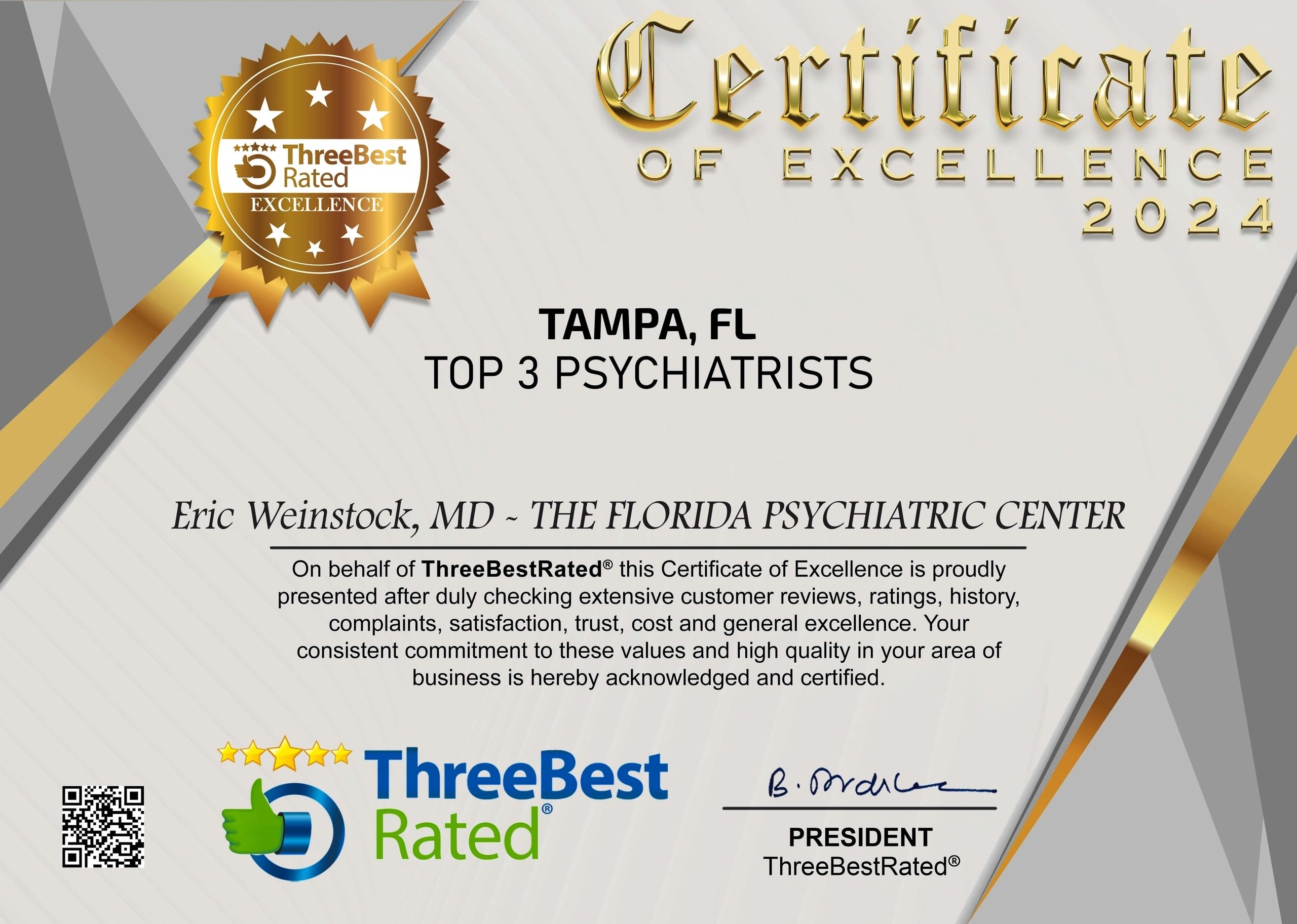 ThreeBest Rated 2024 Award